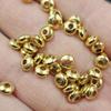 Cuentas de ábaco de aleación galvanizada Cuentas espaciadoras doradas diy pulsera collar accesorios de joyería cuentas hechas a mano