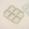 Caja de Suplementos Alimenticios de Silicona Productos Se Pueden Cocinar al Vapor Bandeja de Hielo Especial Caja Congeladora con Hielo Silicona