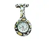 Popular Reloj de Pulsera Redondo para Enfermera con Transferencia de Agua y Estampado Colorido, Correa de Silicona, Reloj de Moda Universal para Estudiantes Mujeres, Esfera al por Mayor