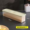 Caja Rectangular para Almacenamiento de Fideos Refrigerador Cocina Grado Alimenticio Hermético Crisper con Tapa Caja para Fideos Multigrano Pasta