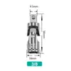Junta Universal 1/4 3/8 1/2 Tres Especificaciones Adaptador de 360 Grados Llave de Vasos Cabezal de Conversión Transfronterizo