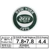 Novo Patch de Tecido Redondo Yaxiu Liga de Futebol NFL Patch de Tecido Popular Transfronteiriço Tk Decoração de Bolsa