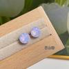 Nuevos Pendientes de Hueso de Oreja Brillantes con Diamantes, Joyería para Orejas Corte Rosa para Mujer, Pendientes de Zirconia Exquisitos de Alta Gama al por Mayor