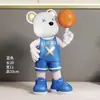 Oso Violento Celebridad de Internet Adorno para Sala de Estar Juego Completo Decoración Gabinete de Vino Gabinete de TV Gabinete de Oficina Tamaño Pequeño Gama Alta