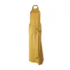 YJ25378MHO Verão europeu e americano novo vestido longo justo torcido, vestido sexy elegante de gola halter para exportação