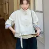 Jaqueta curta estilo coreano com gola alta para mulheres, novo modelo outono 2026, solta e versátil, super estilosa, jaqueta casual para mulheres baixinhas