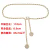 Cadena de Metal Francesa para Cinturón de Mujer Decoración Metálica con Vestido Cadena Estilizadora de Cintura Accesorios Cadena de Moda Ins