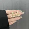 Pendientes de Corazón S925 con Diseño Único, Estilo Colgante Trasero, Accesorios de Oreja de Corazón para Mujer, Uso Bidireccional B393