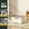 Caja de almacenamiento de estilo industrial transfronteriza, gran capacidad, organizador doméstico extragrande, caja de almacenamiento portátil para acampar al aire libre y uso en automóvil