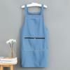 Delantal de Cocina de Cintura Cuadrada Life Logo para Publicidad Ropa de Trabajo de Cintura para Mujer Delantal de Moda para Hombre Hogar Verano Delgado
