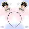 A tiara de mola de três vias, tiara de cabelo, grampo de cabelo de Wang Lu Jie para o show deve ser exibida
