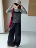 Conjunto de Dos Piezas de Manga Larga a Rayas para Niñas, Moda Coreana Otoño 2026, Nuevo Estilo