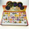 Anillo de Halloween Navidad Anillo Luminoso Anillo Lindo de Dibujos Animados Anillos Juguetes Puesto del Mercado Nocturno Juguetes para Niños