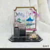 Figura de acrílico con paisaje de cuatro estaciones de estilo antiguo, Adorno de escritorio con hermoso paisaje, Admite dropshipping y diseño personalizado