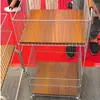 Cesta de lavandería de gran capacidad para uso doméstico, un cesto de lavandería móvil con un diseño de doble capa para clasificar y almacenar ropa