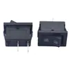 Interruptor Basculante de Duas Posições Kcd 0,05kg para Eletrodomésticos, Interruptor de Alavanca Rápido-Lento, Interruptor à Prova de Explosão Retardante de Chama 15*21