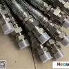 Tubería hidráulica de acero inoxidable tubería de hierro spray neumático grado alimenticio rosca exterior espiga de pescado cardán de diente interior selección múltiple