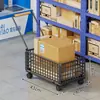 Carrinho de Compras de Supermercado, Carrinho de Compras de Mercearia, Carrinho de Separação de Armazém de Shopping Center, Carrinho Portátil para Entrega Expressa Doméstica de Adultos