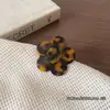 Presilha de Cabelo de Acetato Estilo Coreano com Laço Floral Feito à Mão, Presilha Lateral para Franja, Presilha Bico de Pato de Alta Qualidade, Acessório de Cabelo Versátil