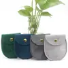 Bolsa Plegable Directa de Fábrica para Joyería Bolsa de Franela para Joyería Bolsa con Hebilla de Terciopelo Lisi de Doble Cara LOGOTIPO Imprimible