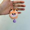 Imitación Piel de Conejo Rex Lindo Gato de la Suerte Peluche Colgante Llavero Colgante para Bolso Muñeco de Peluche Pequeño Llavero Combinable