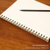 Caderno de Esboço Marca Shuangbao, Livro de Desenho Espessado de Superfície Dura, Caderno de Desenho com Espiral Rebatível, Caderno de Esboço Formato A4 A3