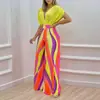 Chegada Nova 2026 Roupas Femininas Moda Outono Conjunto de Duas Peças Casual Temperamento Europeu e Americano Estampado Calça Wide Leg Terno