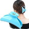 Horquilla acrílica grande de 9 cm adorno para la cabeza accesorios para el cabello clip de plástico venta al por mayor niñas clip para el baño lote de suministro para puesto