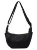 Bolsa de Ombro Feminina Casual Leve para o Trabalho, Nova Chegada Outono e Inverno Coreana Ins, Bordada com Letras, Modelo Dumpling