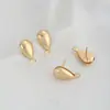 Brincos Pendentes DIY Handmade de Coração e Gota D'água Americanos 14K Preenchidos com Ouro, Conservam a Cor, Acessórios para Orelha