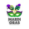 Adesivo de resina acrílica plano festival de flores malucas acessórios de laço acessórios de joias de desenho animado acessórios para capa de celular