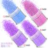 Amazon Nail Art 12 Colores diy Gotas de Cristal Esmalte de Uñas Pegamento Lentejuelas Nail Art Polvo Escarlata Joyería para Uñas Taladro