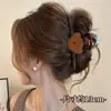 Novedad Primavera y Verano Pinzas para el Cabello para Mujer, Pinzas de Tiburón Exquisitas y de Alta Gama, Pasadores Grandes para la Parte Posterior de la Cabeza, Accesorios para el Cabello