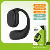 Audífono Bluetooth inalámbrico real OWS en espera ultralarga no intraauricular montado en la oreja táctil llamada negocio audífono de un solo oído