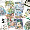 Em aço. Adesivos de paisagismo de cabine em miniatura MePET2.5D abrem hoje na coleção de adesivos divertidos para estudantes nove-bomb