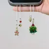 Nuevo Colgante de Borla con Cuentas de Mariposa y Delfín Estilo Chino, Moderno y Versátil para el Viaje Diario, Cadena para Teléfono Única y Creativa