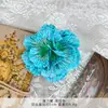 Cabezas de Flores de Clavel Artificiales para Fondo de Boda, Arreglos de Pared de Flores, Suministro Transfronterizo de Decoraciones de Flores de Caléndula, Flores de Halloween