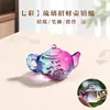 Criativo novo bule régua peso de papel alto valor de cor prática de caligrafia estudo especial quatro tesouros porta-canetas multifuncional cristal