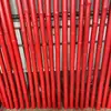 Cañas de Bambú Rojas, Artesanías de Bambú, Arreglos Florales, Jardinería, Boda, Diversas Escenas, Diseño de Alta Gama, Pintura en Spray de Bambú con Color