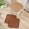 Almofada de Verão Pad Refrescante Antiderrapante Quadrada Novo Estilo Chinês Tapete de Rattan de Verão Almofada para Cadeira de Jantar Almofada para Carro Almofada para Estudante Almofada para Sofá