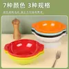 Cazuela de Melamina Imitación Porcelana con Dos Asas para Pollo Estofado, Fideos Picantes y Hot Pot, Cazuela Comercial Colorida, Tazón de Plástico Anti-Caída y Anti-Quemaduras