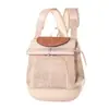 Mochila Portabebés para Perros tipo Pechera, Transportador Portátil para Gatos, Transportador de Perros Ligero y Transpirable, Mochila para Mascotas Estilo Frontal-Trasero para Perros Pequeños