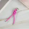 Moda Criativa Tendência Fivela Pendurada Nó Peruano Corda de Couro Tecelagem Acessórios Chaveiro de Carro Pingente de Bolsa de Boneca Atacado