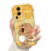 Adecuado para Funda de Teléfono Apple 14Promax Iphone15/13 Ratón de Dibujos Animados Lindo 12 Funda Blanda de Silicona 17/16