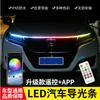 Carro Iniciar Digitalização Dinâmica Penetrante Luz do Dia Modificação Média Net Universal led Tampa Lâmpada Tira Guia de Luz Decorativa