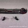 Adequado para Audi A7 Lip Traseiro Ponteira de Escape A7L Modificado Rs7-R Lip Traseiro Ponteira de Escape com Luz de Posição Pintura Preto Brilhante