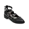 2021 Nuevos Zapatos Romanos de Tacón Grueso de Tacón Medio con Hebilla de Boca Baja Puntiagudos para Mujer Talla 43 Grande Zapatos de Comercio Exterior Amazon wish