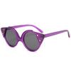 Gafas de Sol Estilo Nuevo Europeo y Americano Personalizadas Ojo de Gato, Gafas de Sol Triangulares de Moda, Gafas de Sol con Lente Transparente Oceánica