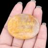 2144-Piedra de Palma de Cristal Natural, Piedra Cruda de Cristal con Grabado, Piedra para Aliviar la Preocupación, Piedra de Ánimo, Pulsera DIY al por Mayor