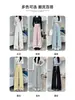 Pantalones de mujer de peso alto, nuevos pantalones de pierna recta de cintura alta ajustados para primavera y otoño, pantalones casuales de pierna ancha estrecha en un estilo relajado